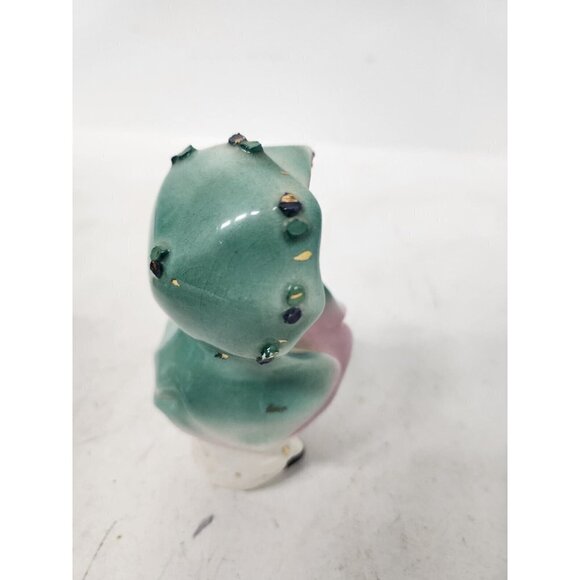 VTG 1953 Josef Originals California April Girl W/ Umbrella Figurine Ceramic RARE - Picture 6 of 11